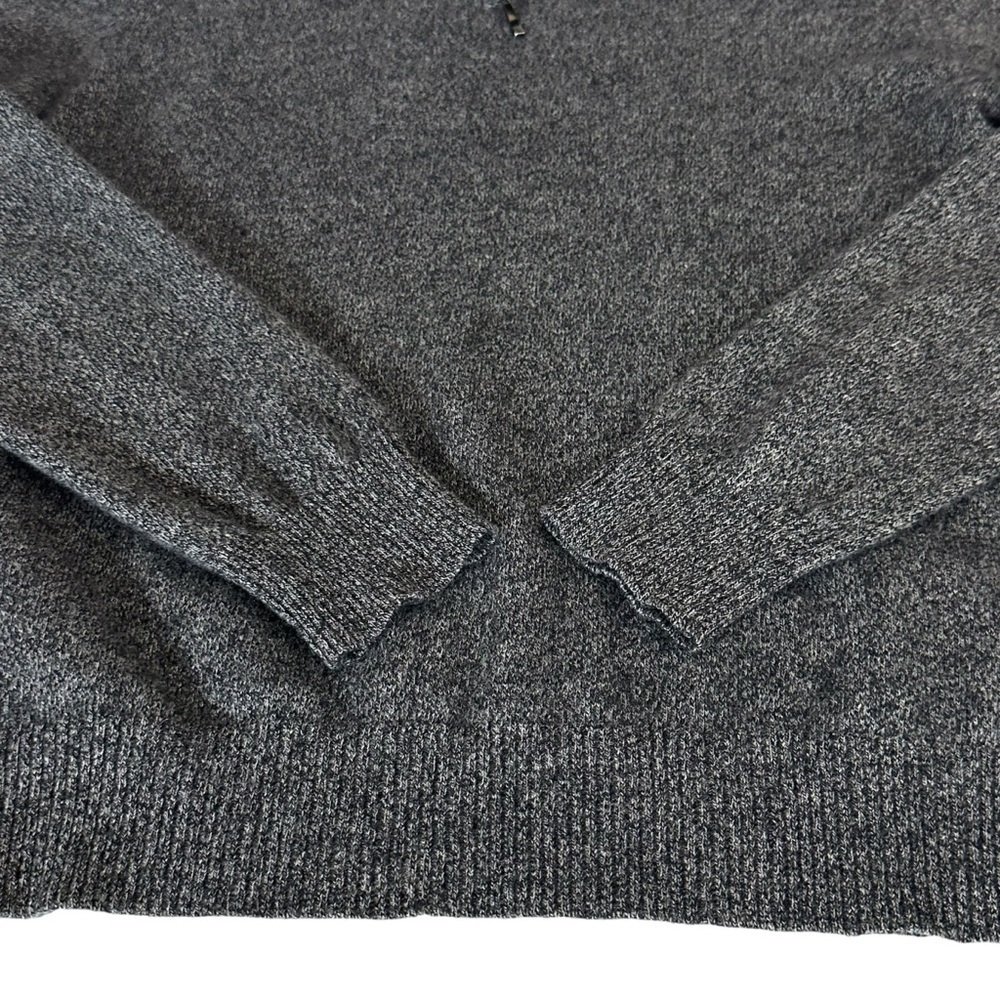 QI CASHMERE QUARTER ZIP SWEATER SIZE LARGE - Picture 7 of 12